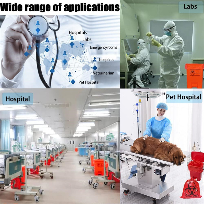 Roll Type Medical Garbage Bag