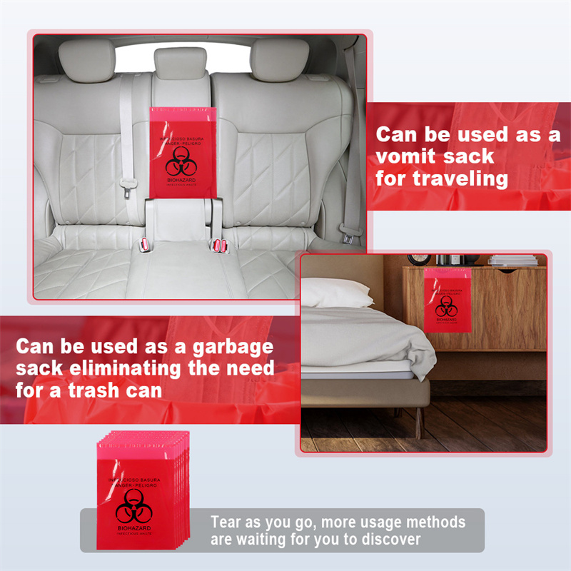 0.07mm Thickness Medical Garbage Bag
