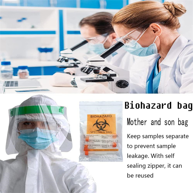 7.2N Tear-Resistant Biohazard Bags