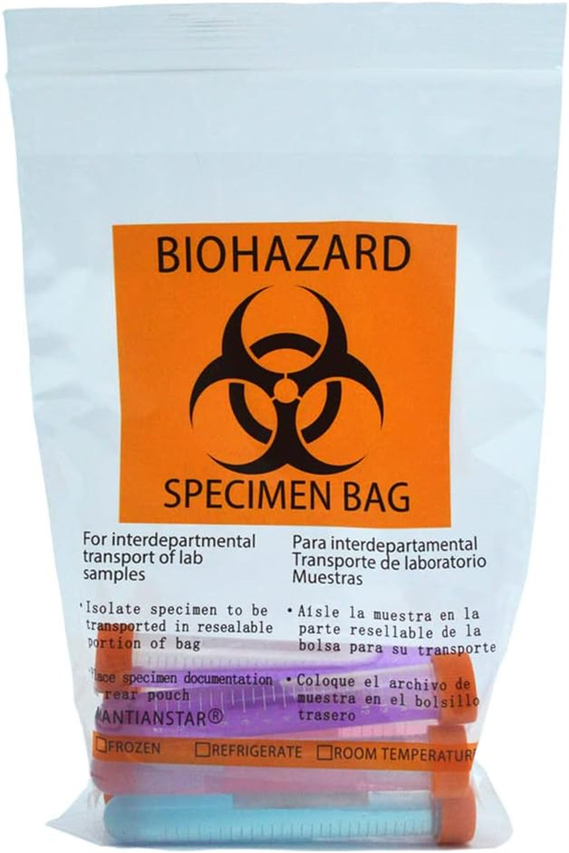 WHO Standard Biological Sample Bags
