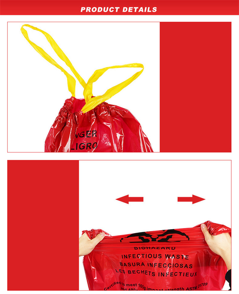 Puncture-Resistant Leak-Proof Medical Bag