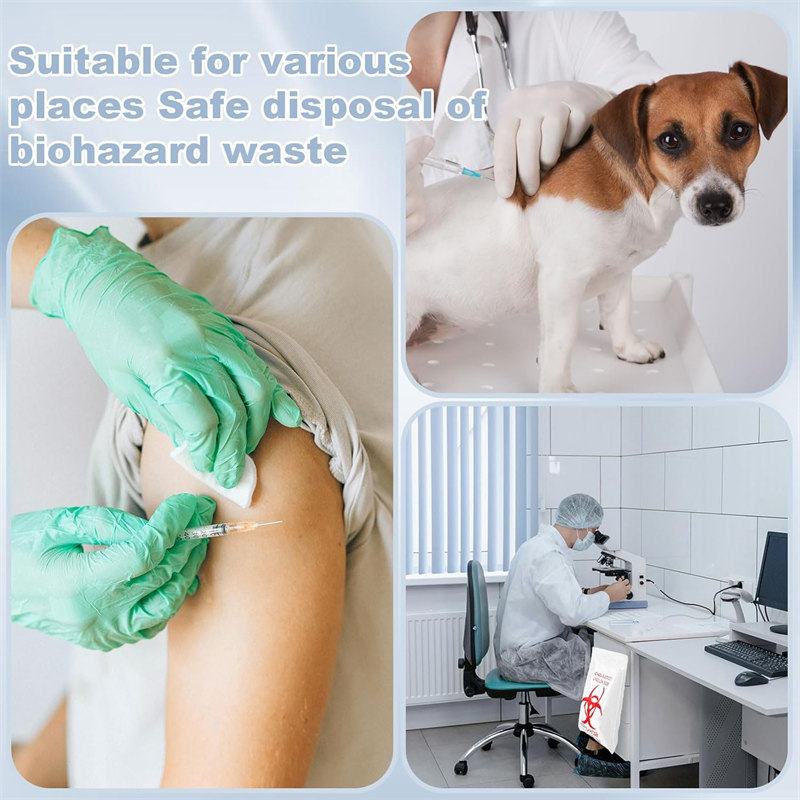 Dual-Track Heat Sealed Leak-Proof Medical Bags