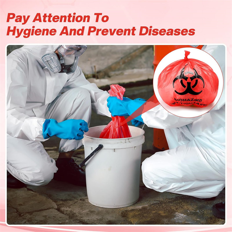 GB19217 Standard Red Medical Waste Bag