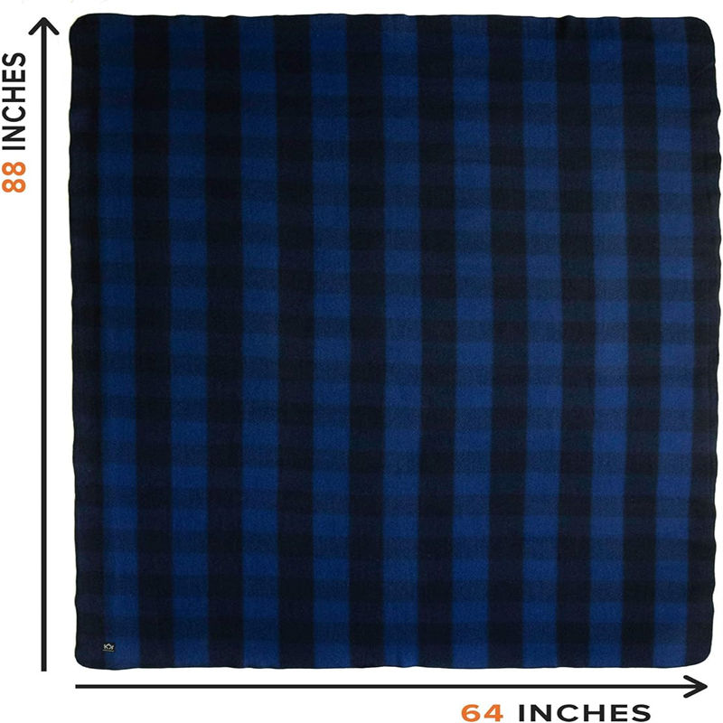 Blue Buffalo 60% Wool Fire - resistant Emergency Moisture - management Blanket