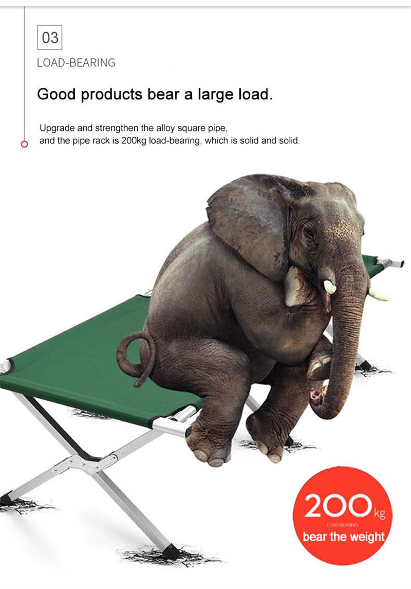 2800-hour Service Life Folding Bed