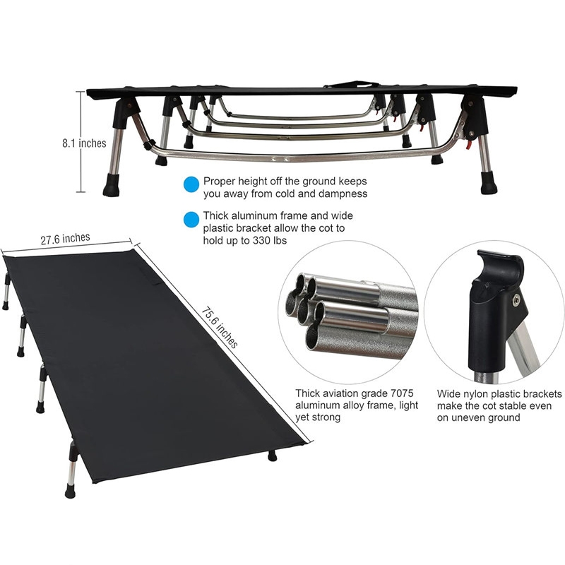 Lightweight High-strength Disaster Relief Bed