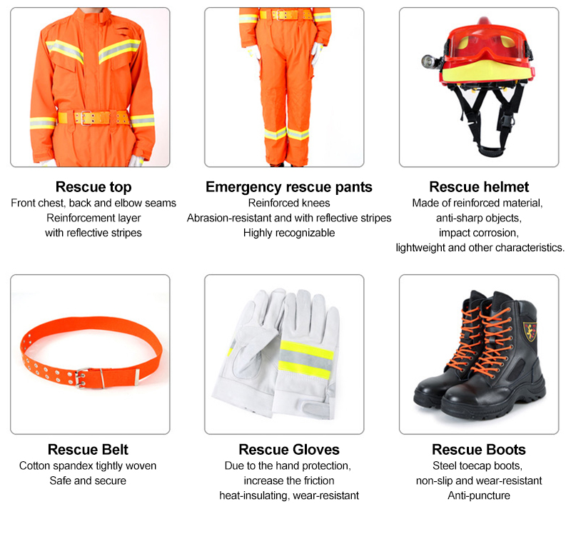 Heat-Resistant 800°C Forest Rescue Service