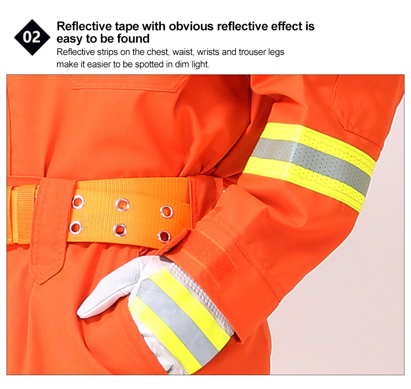 High-Visibility Firefighting Rescue Service
