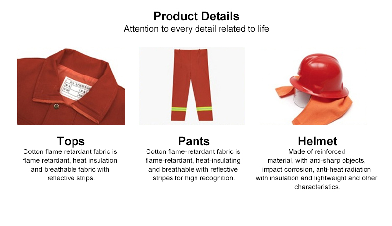 Chemical Plant Specialized Fire Suit