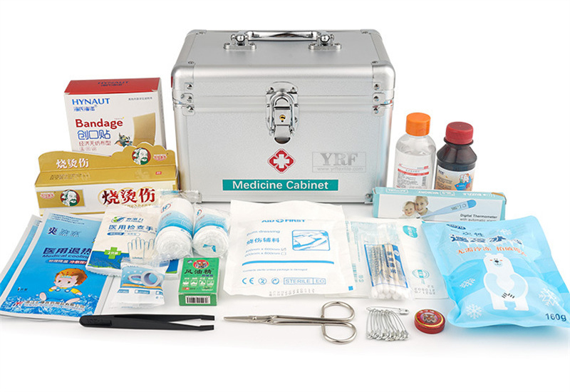 Emergency Aluminum Medicine Box