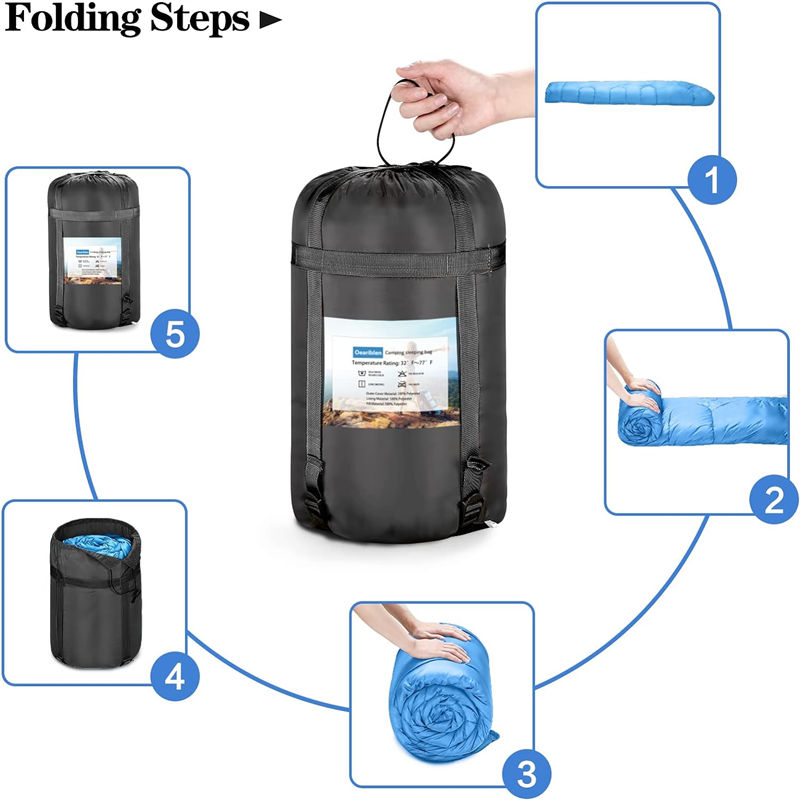 Efficient Insulation Relief Sleeping Bag