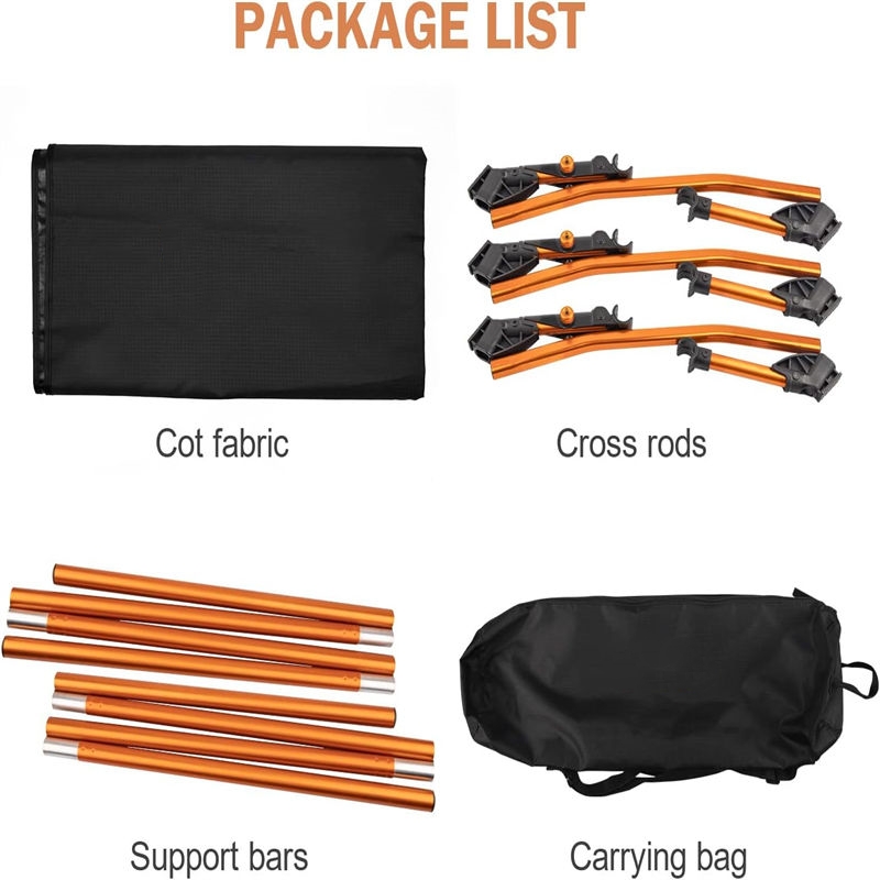 Anti-slip Foot Pad Disaster Relief Bed