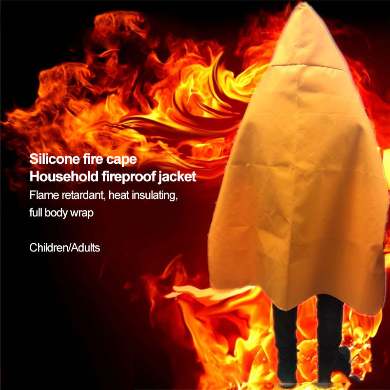 Head-Enhanced Protection Fire-Resistant Cloak Head-Enhanced Protection Fire-Resistant Cloak