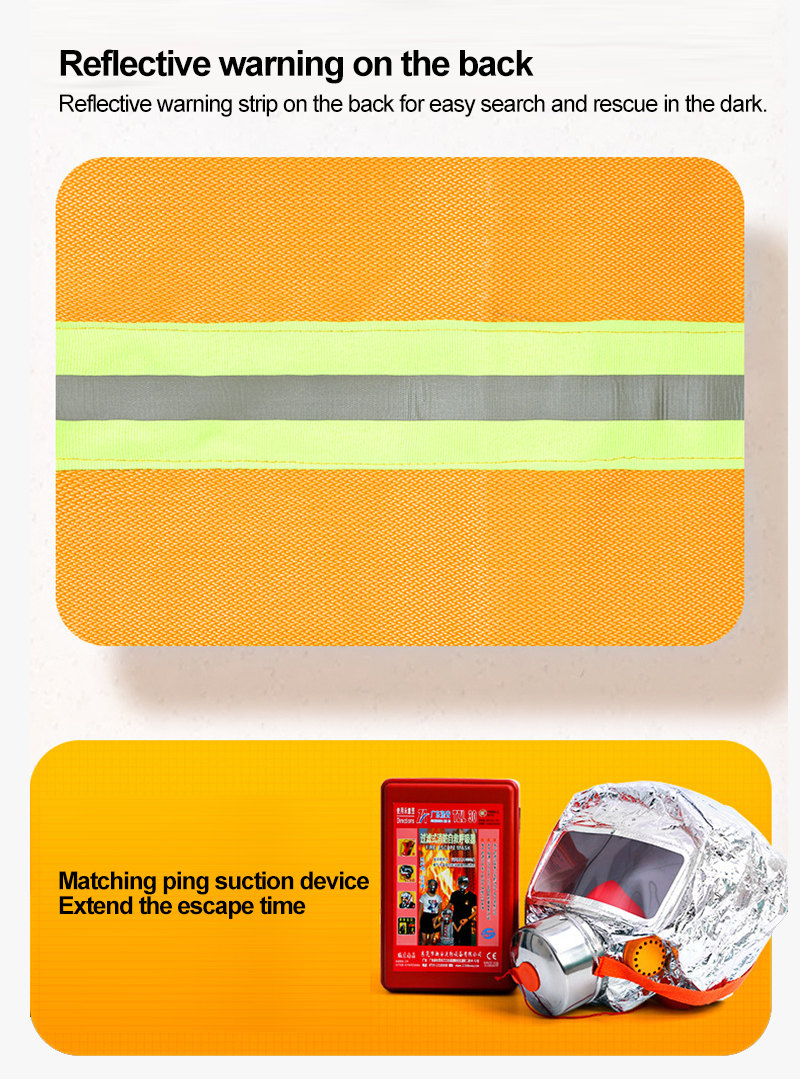 Chemical Accident Fire Escape Kit Rescue