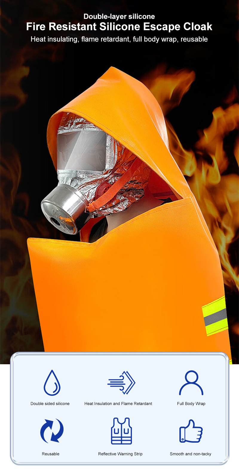 Adult & Child Fire Cape 1.6m*1.5m Adult & Child Fire Cape 1.6m*1.5m