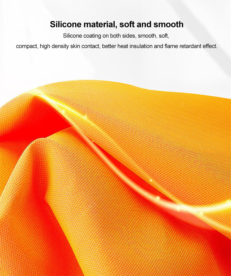 Orange Fire Cape High-Visibility Design