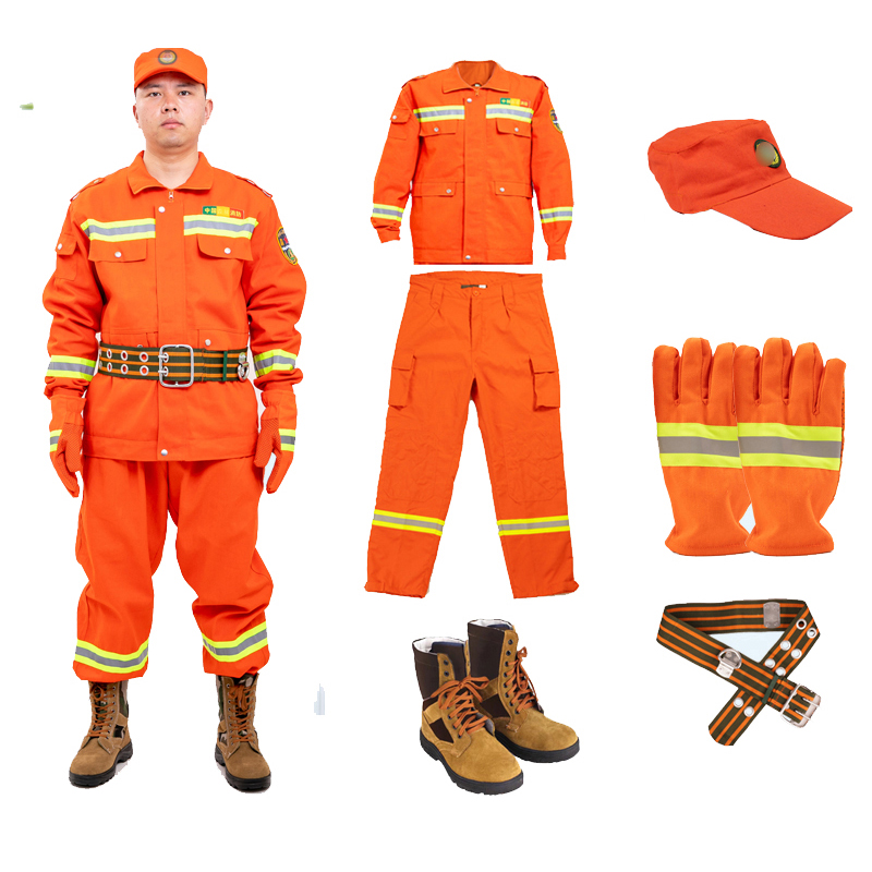 Mountain Rescue Flame-resistant Suit Set