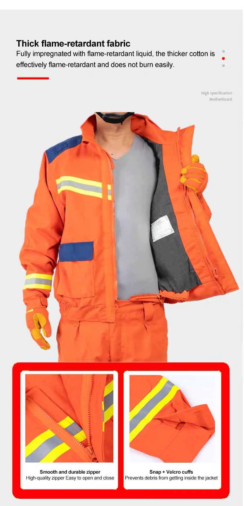 Flame-resistant Rescue Suit