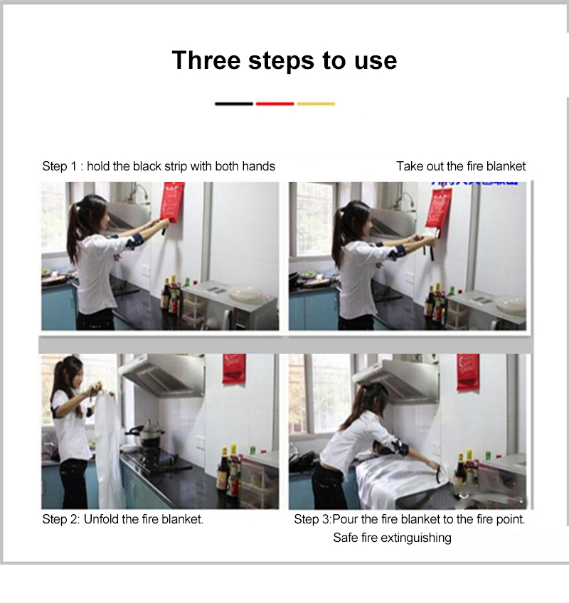 Simulated Rescue Fire Blanket