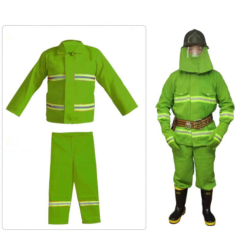 High-visibility Firefighter Disaster Gear