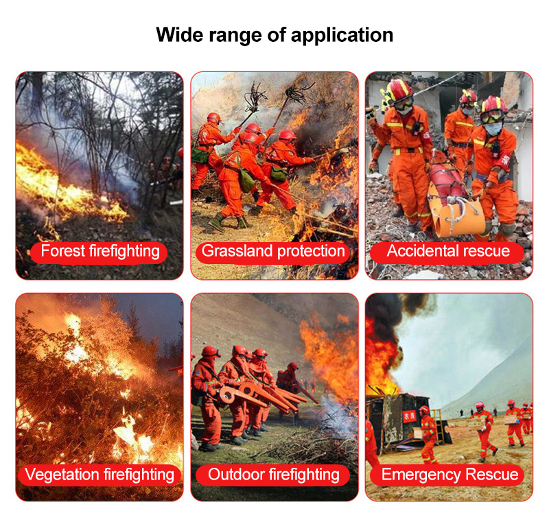 Fire Scene Rescue Full-Body Protection Set