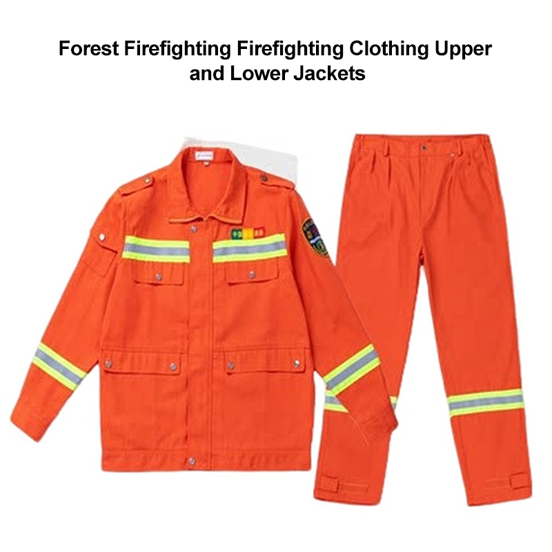 Orange Forest Firefighting Flame-Resistant Set