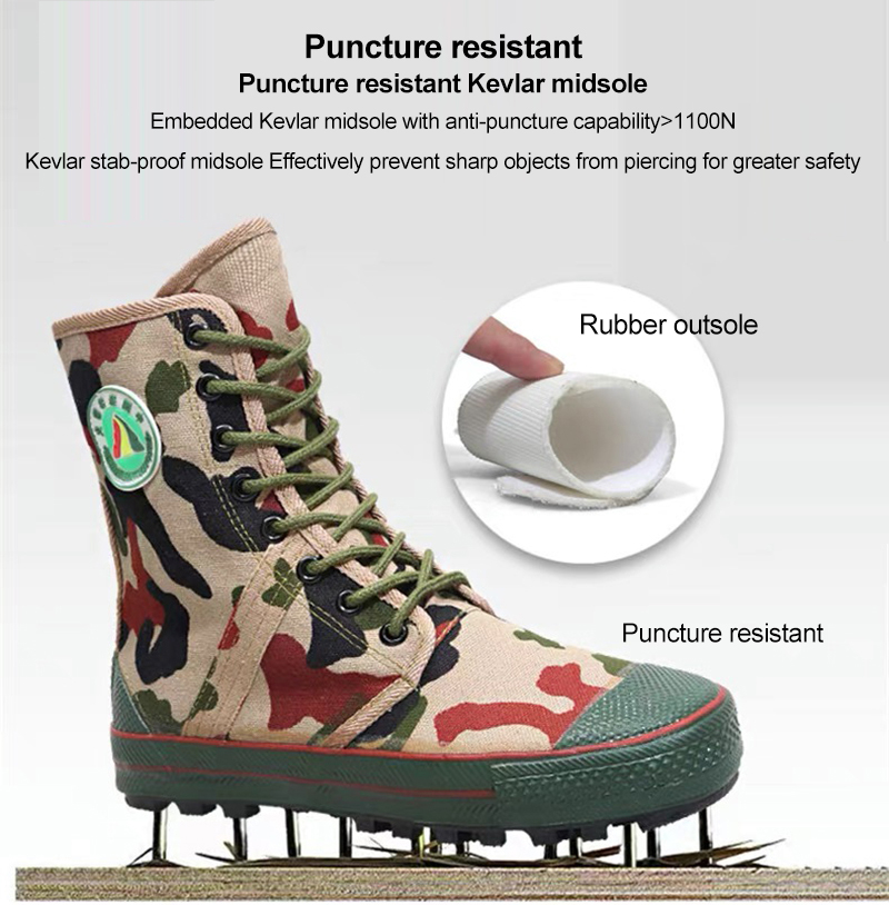 Emergency High-top Anti-slip Rescue Shoes