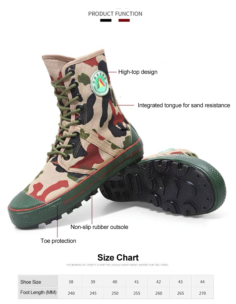 Forest Firefighting Boots Ankle Protection