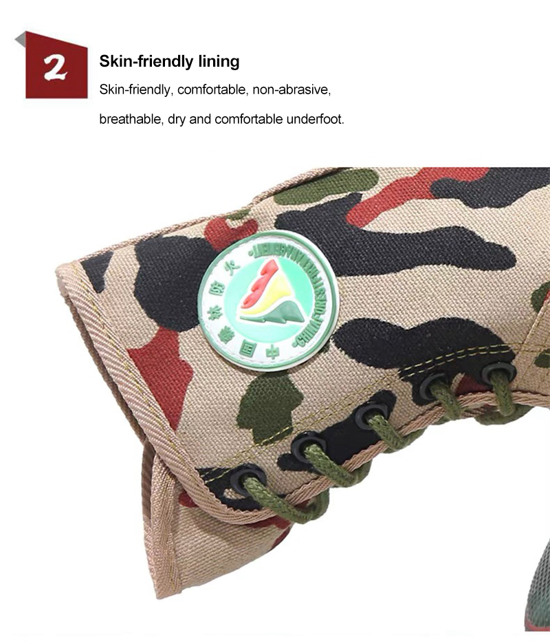Emergency Camo High-top Shoes Professional