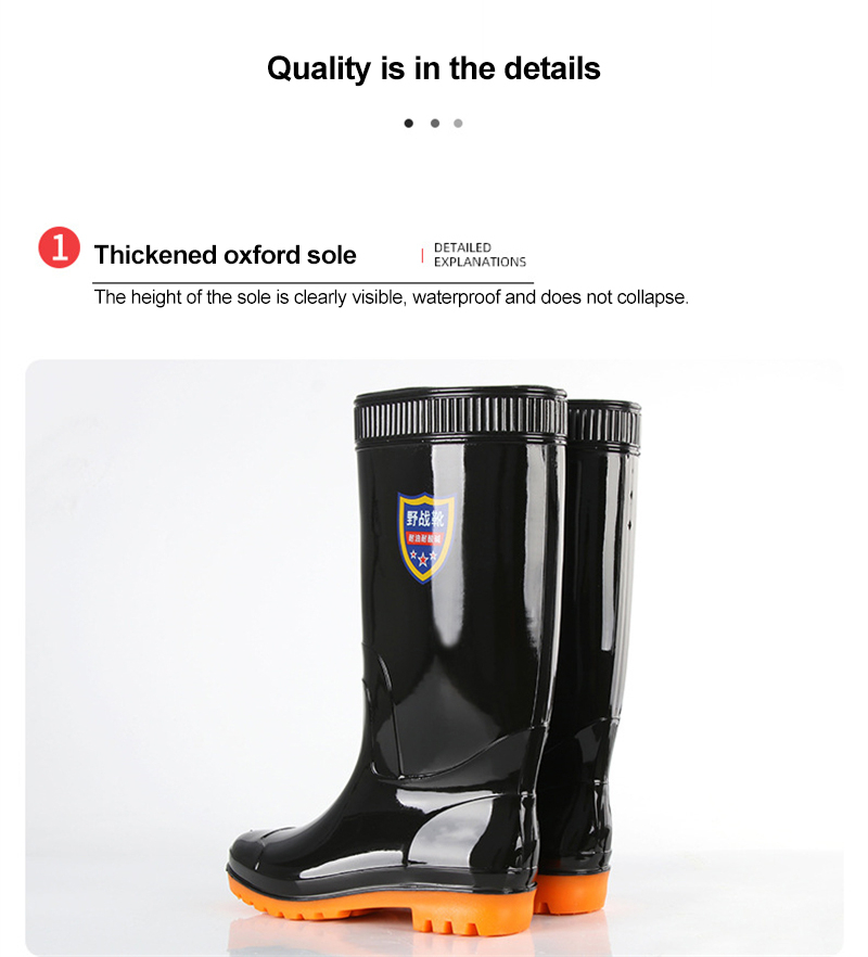 Military Anti-Slip Waterproof Boots