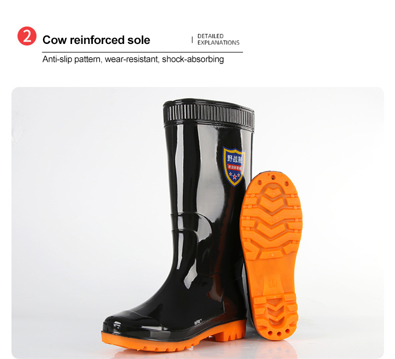 Emergency Rescue Waterproof High Boots