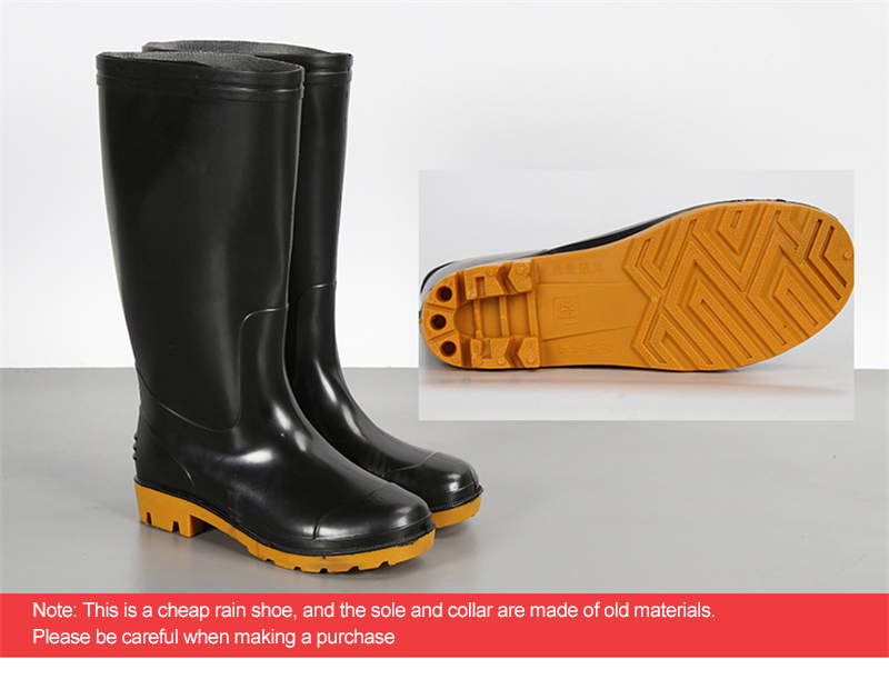 Post-Disaster Reconstruction Rain Boots