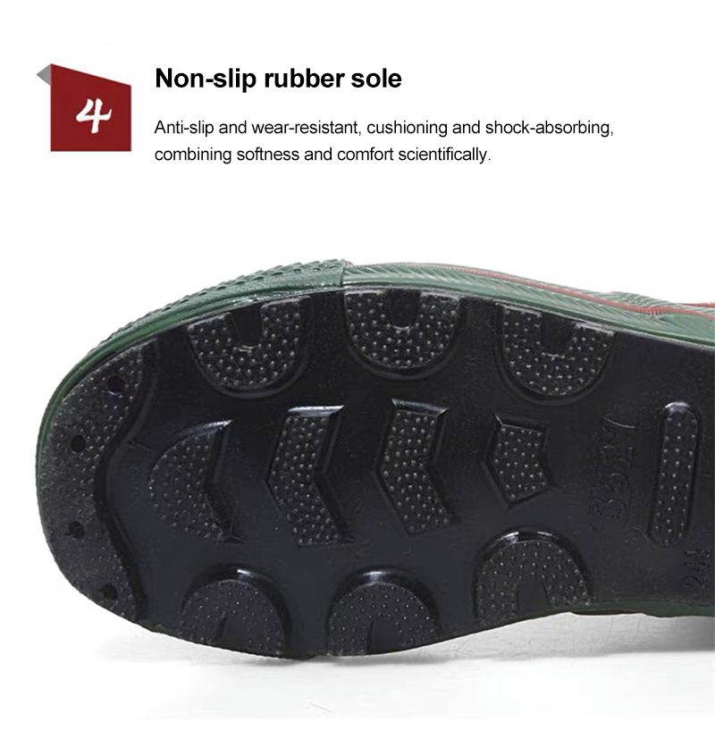 Emergency Rescue Shoes Anti-slip High-top