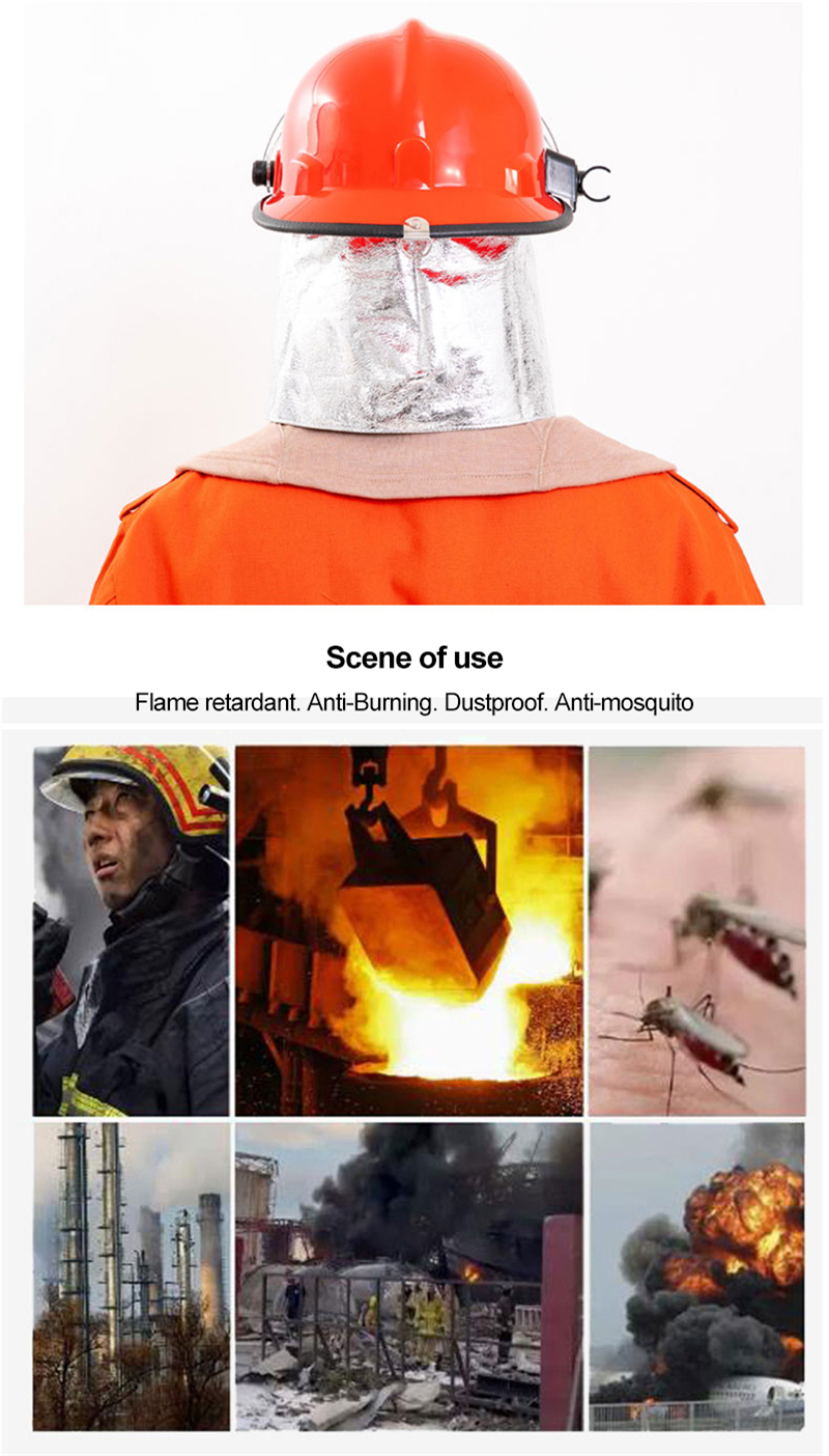 Heat-Resistant Forest Firefighting Hood