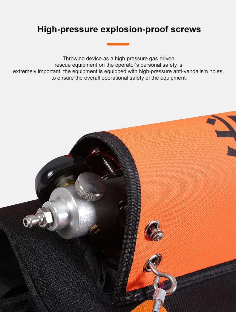 Water Rescue Auto-Inflating Life Ring