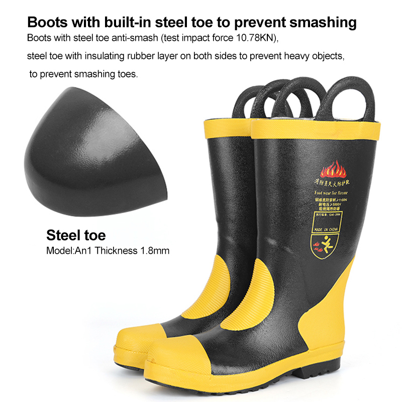 Quick Pull Handle Rescue Boots