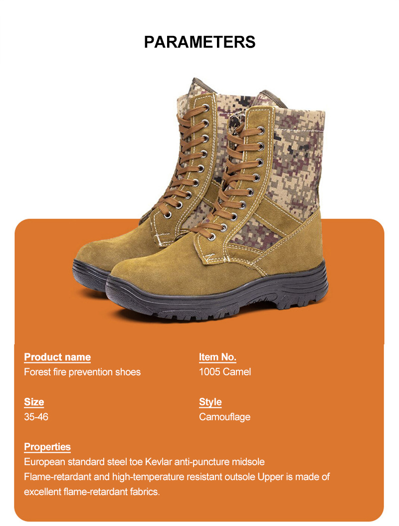 Flame-Resistant Rescue Boots