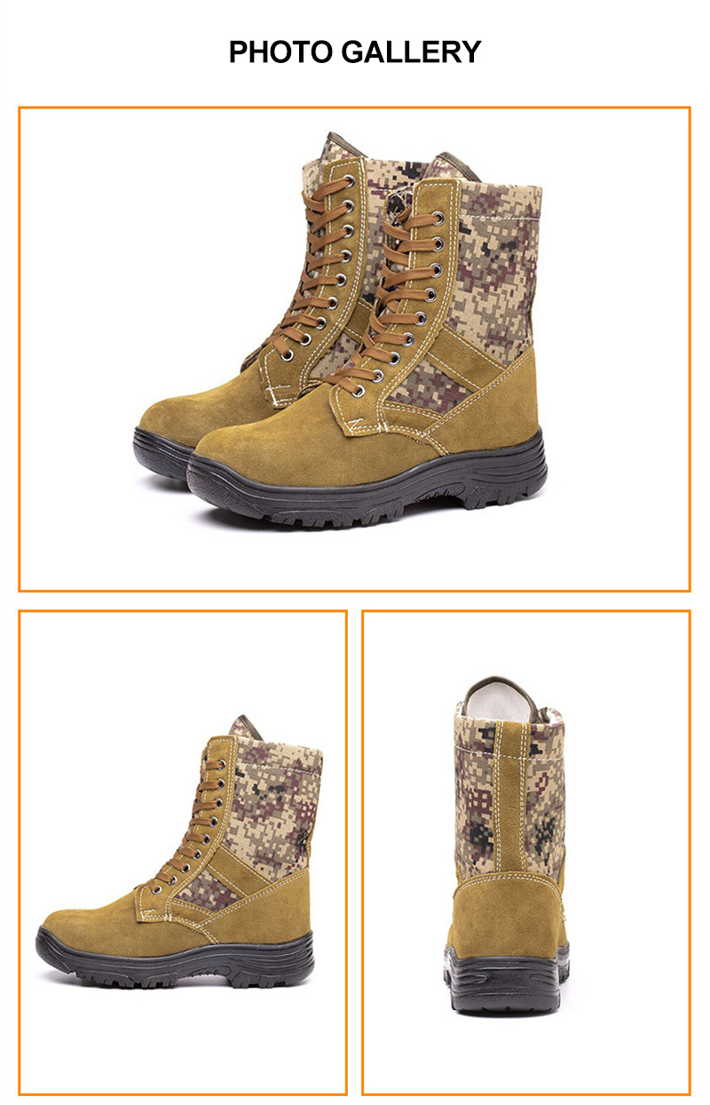 EU Size 36-47 Fire-Resistant Rescue Shoes