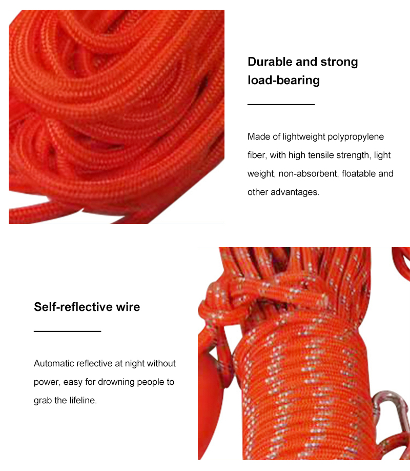 Polypropylene Filament Life Saving Rope