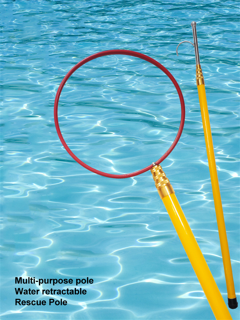 Flood Control Rescue Pole