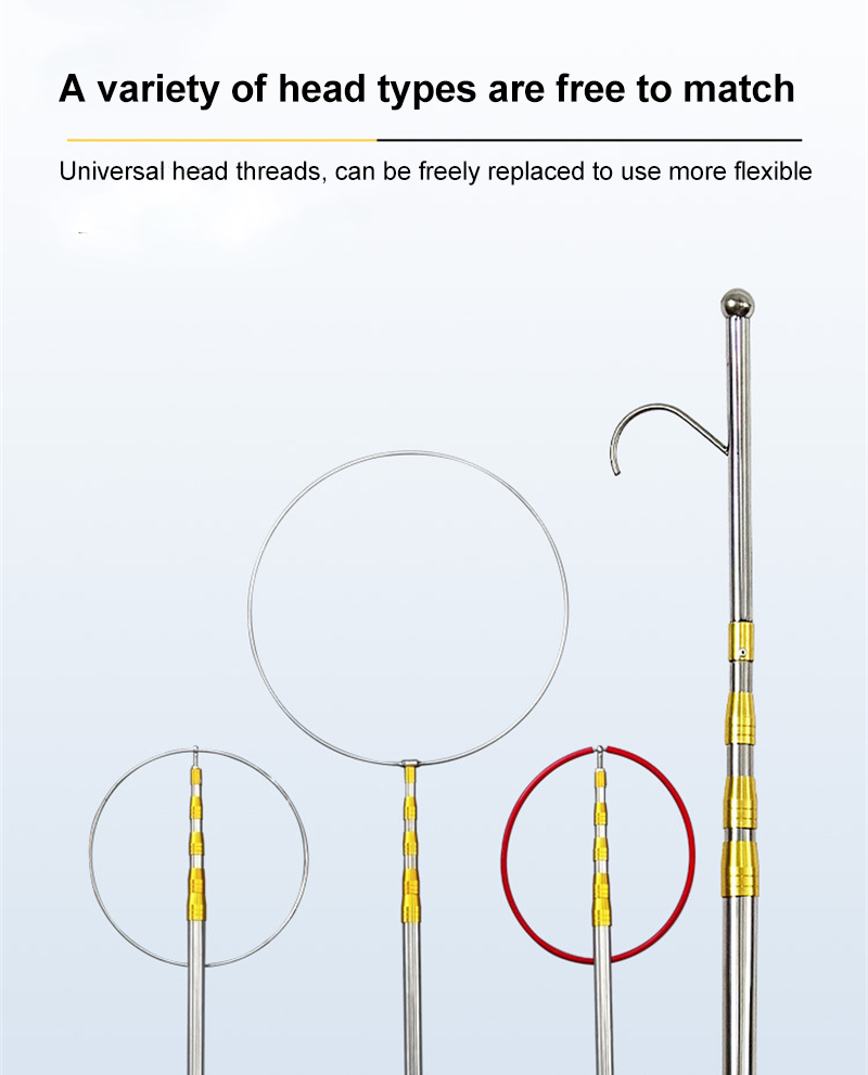 Fire Rescue Life-Saving Pole