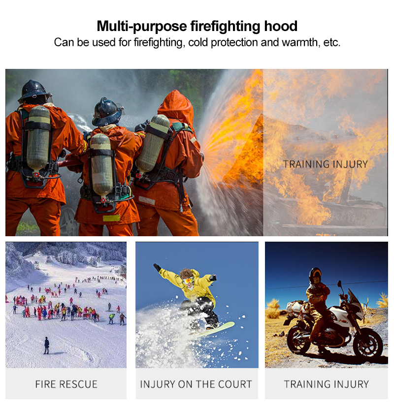 GA869 Standard Certified Fire Hood GA869 Standard Certified Fire Hood