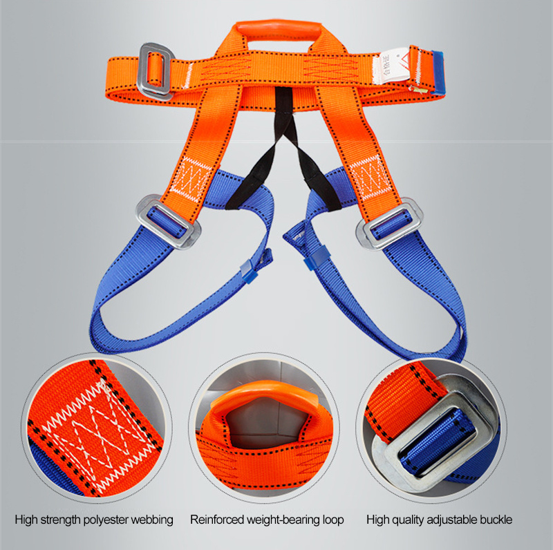 Orange Safety Belt Fire Escape Set