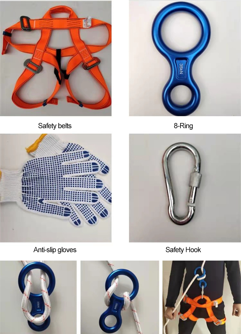 High-rise Fire Emergency Escape Rope