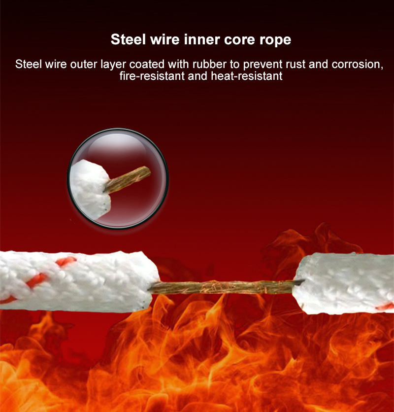 Red-White Marked Safety Rope