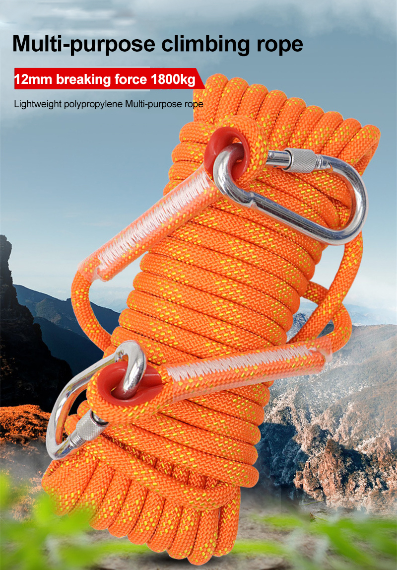 Military-Grade Multifunctional Lifesaving Rope
