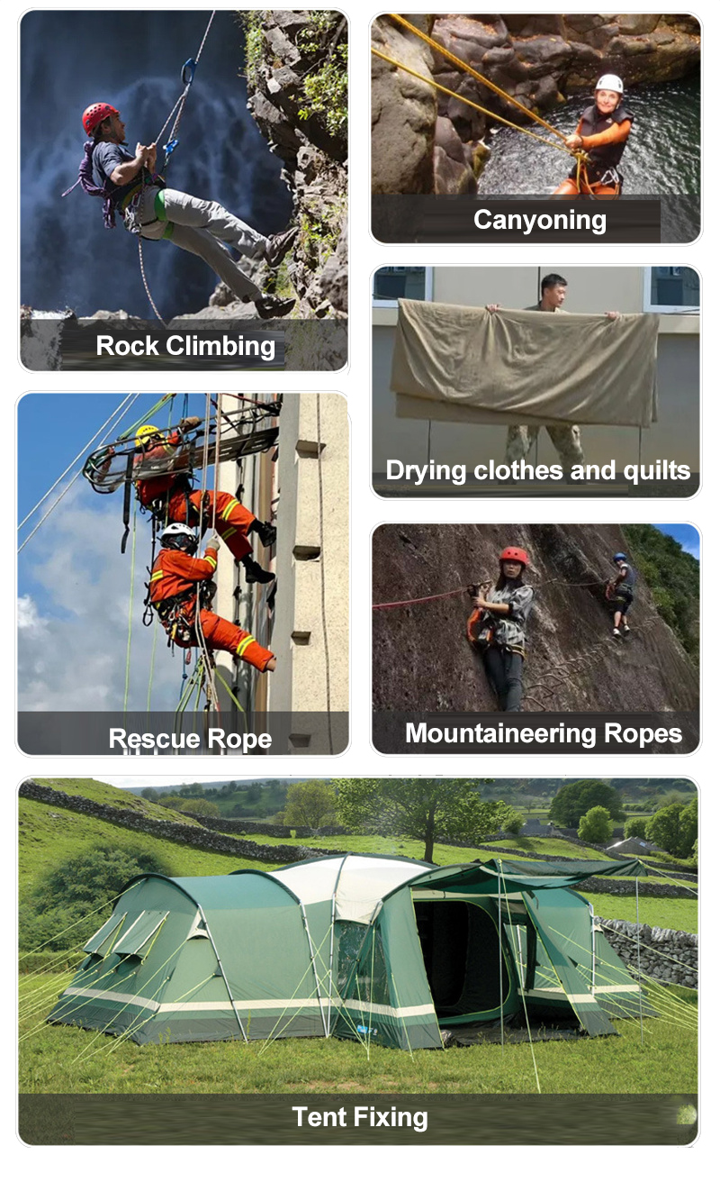 8mm-20mm Multi-Size Lifesaving Rope