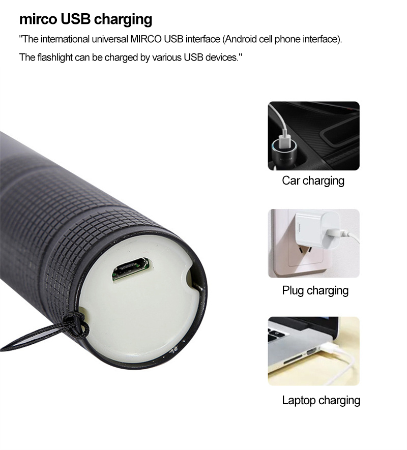 Magnetic Base Rescue Flashlight