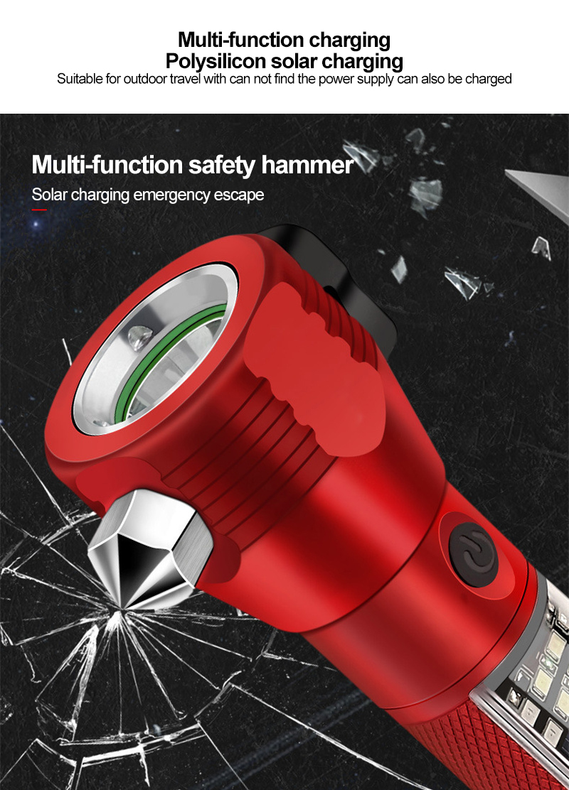 Diamond Window Break Escape Flashlight