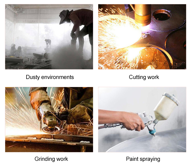 Soft-Fitting Fire Eye Protection